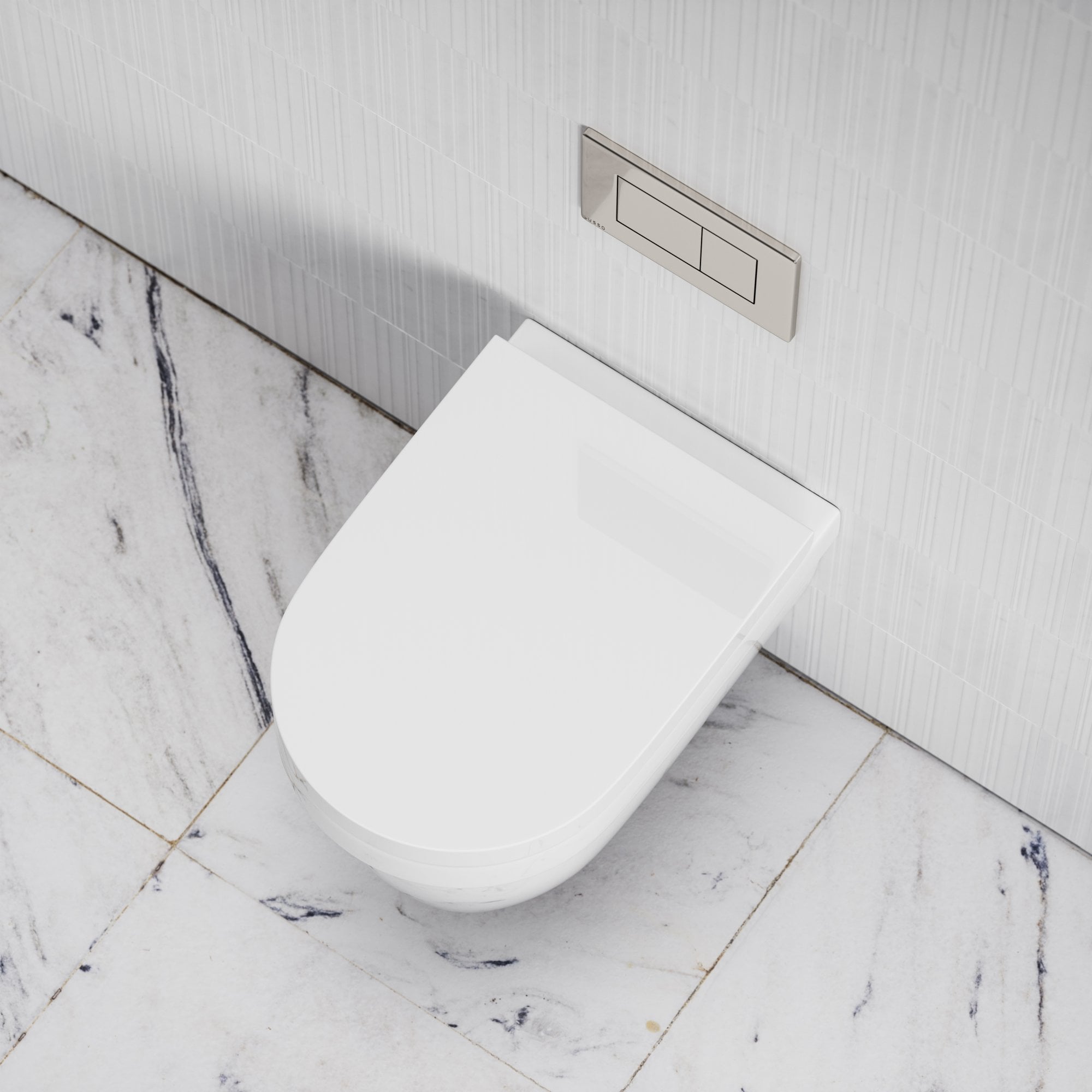 Керамический подвесной туалет без бриды LUSSO BERKELEY ARCH-00048750 - Вид №2