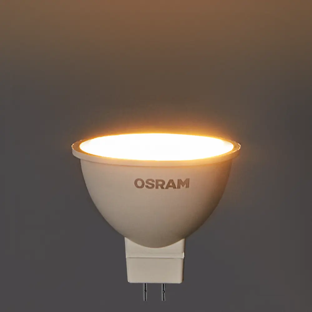 Светодиодная лампа Osram GU5.3 5W теплый белый свет для точечного освещения 89402760 STLM-1568899 - Вид №2