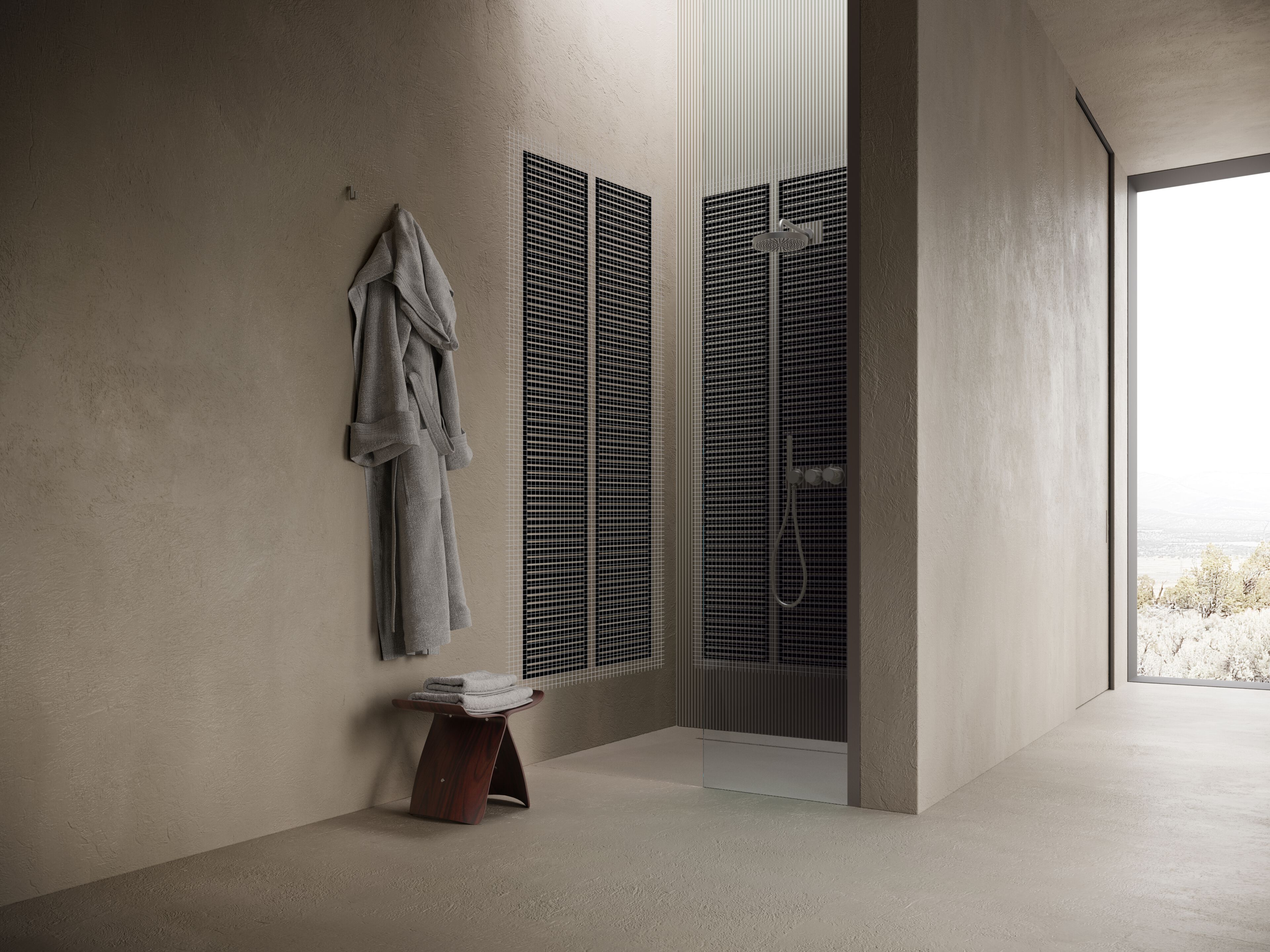 Невидимая электрическая система лучистого отопления для душевой кабины RBM More MORE PAD Series ARCH-00093114 - Вид №1