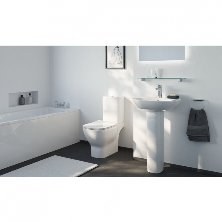 T3568V1 Бачок для унитаза Silk White (матовый белый) SILK WHITE AquaBlade® Ideal Standard TESI - Вид №2