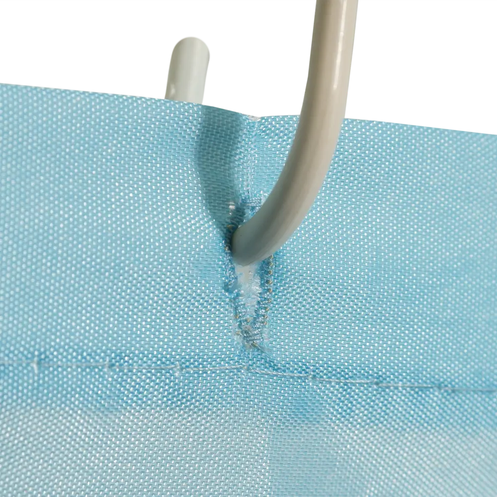 Штора для ванной комнаты «Парус» 180х180 см цвет синий ВИЛИНА Полиэстер STLM-2075623 - Вид №4