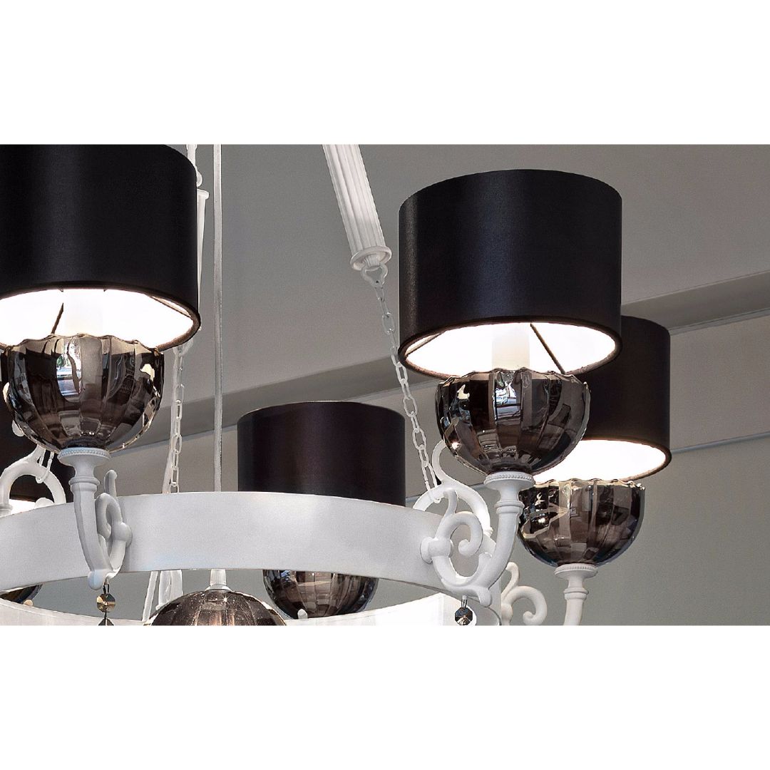 Masiero NUARE 6 P06/SAT/17/SN люстра подвесная 115202 - Вид №1