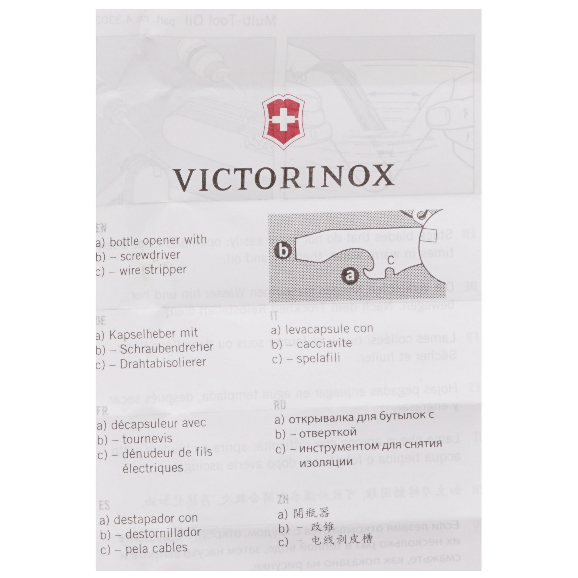 Швейцарский нож Victorinox Bantam (0.2303) 5309746 STDN-0057264 - Вид №5
