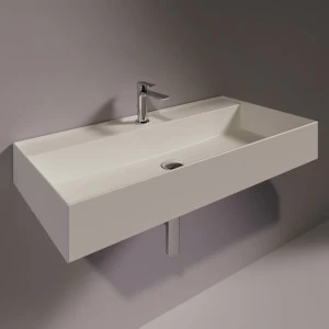 AG91SABBIAMATT Подвесная раковина настенная прямоугольная Simas Agile бежевая