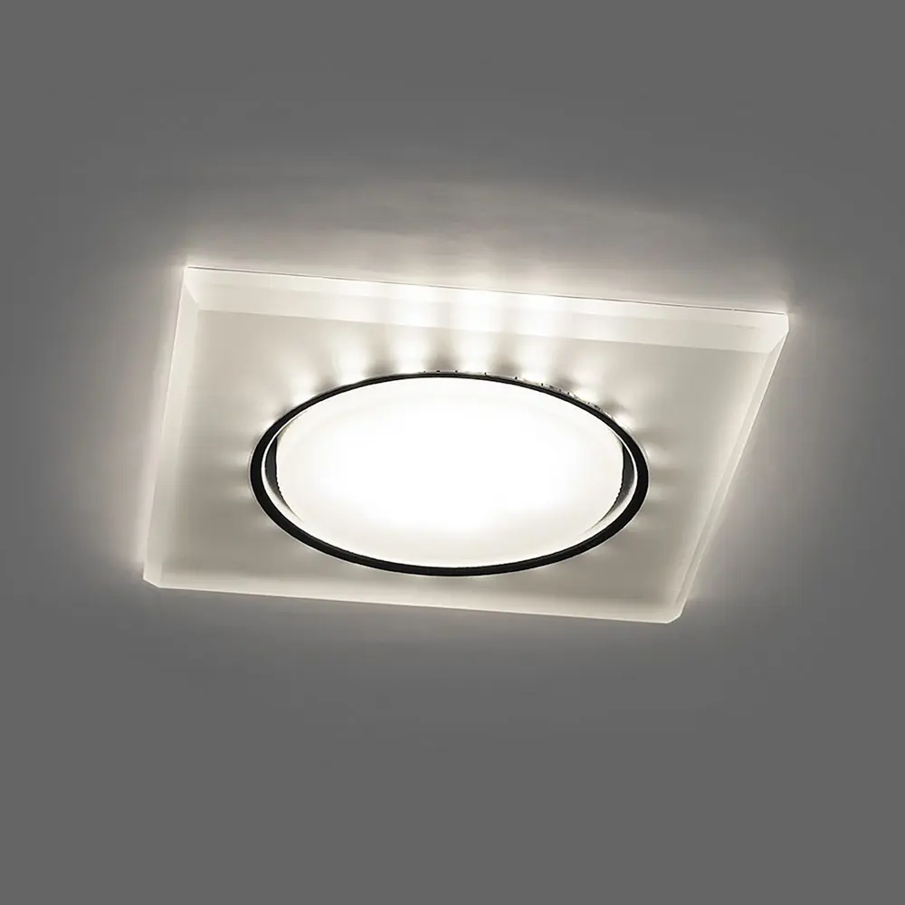 Feron Bright CD5022 - квадратный встраиваемый светильник для современного интерьера 89419405 STLM-1563845 - Вид №1