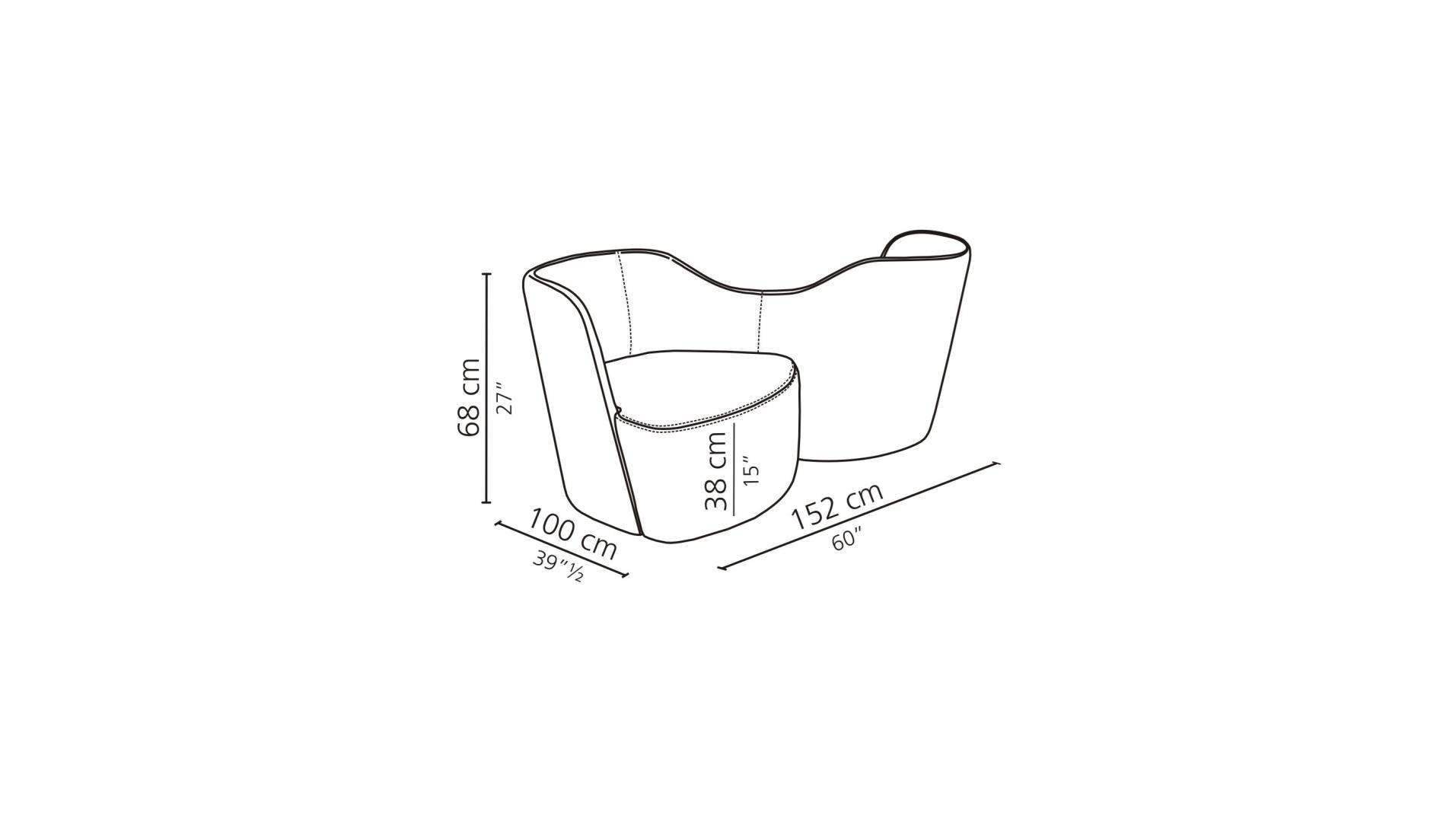 Casamilano Кресло из ткани с подлокотниками sun-id-1378555 - Вид №5