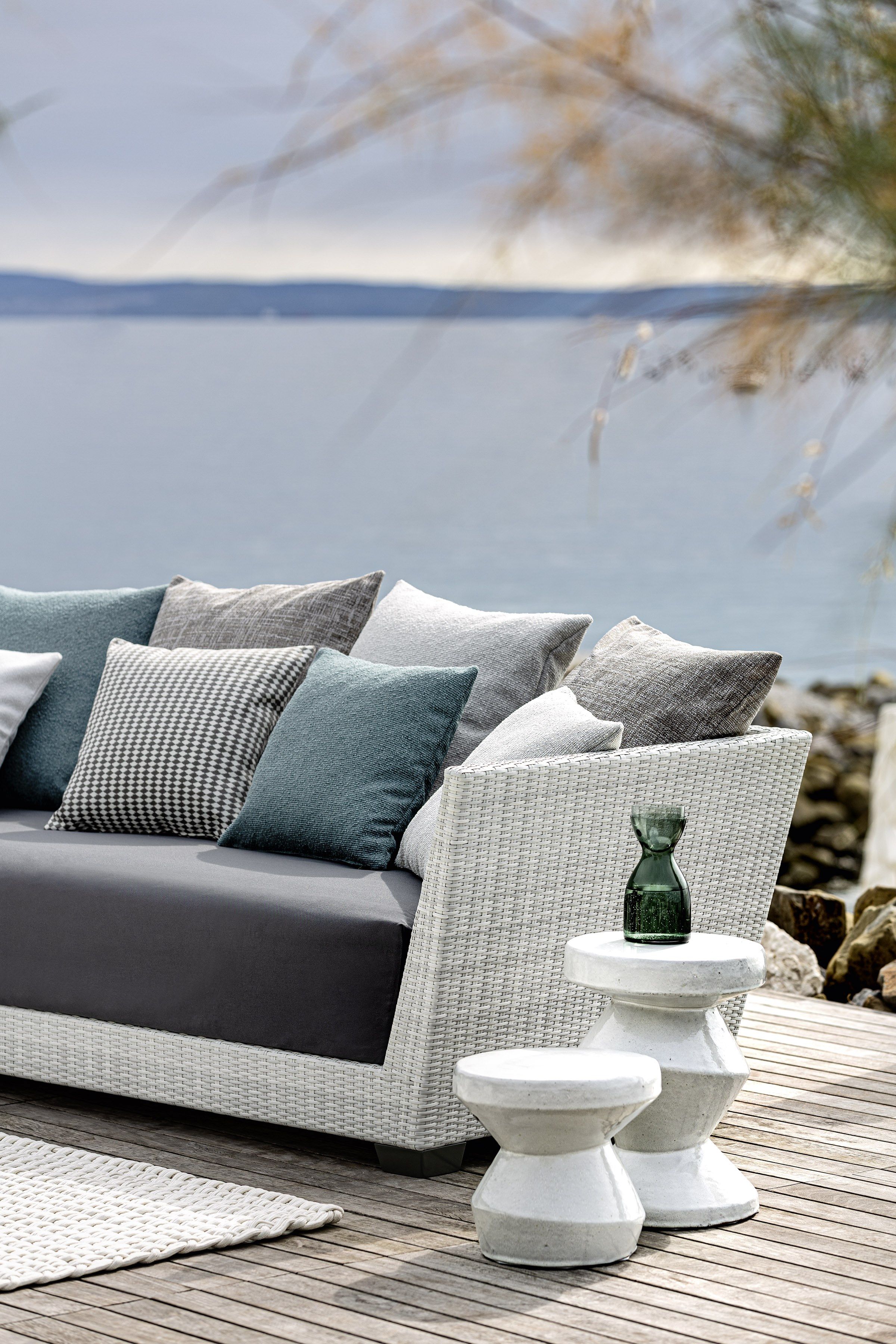 Керамический сад низкий журнальный столик Gervasoni Gervasoni Outdoor ARCH-00127029 - Вид №3