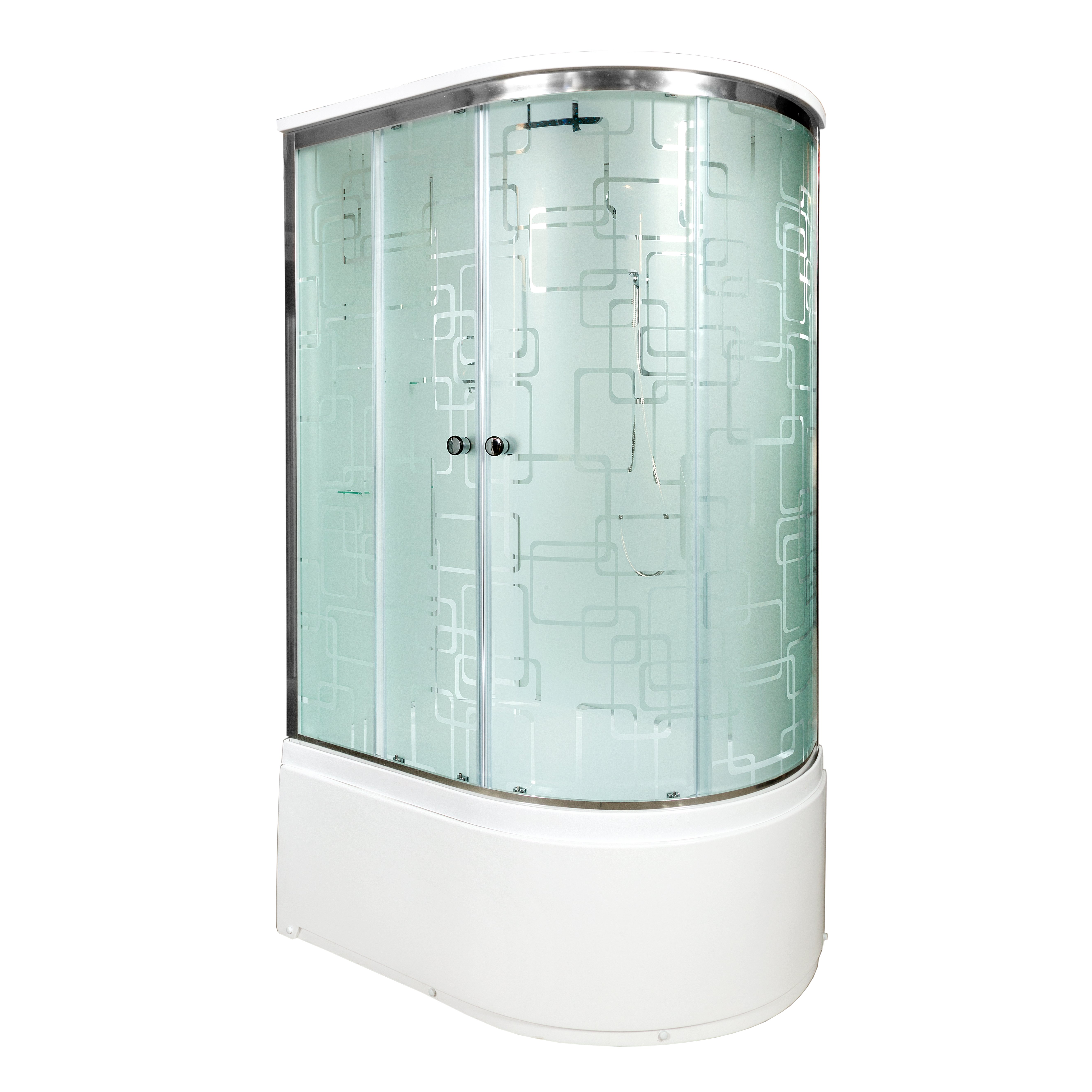 D272S+ эл. L Душевая кабина DETO Серия D ЕМ4512 L с электрикой (эл.) - Вид №2