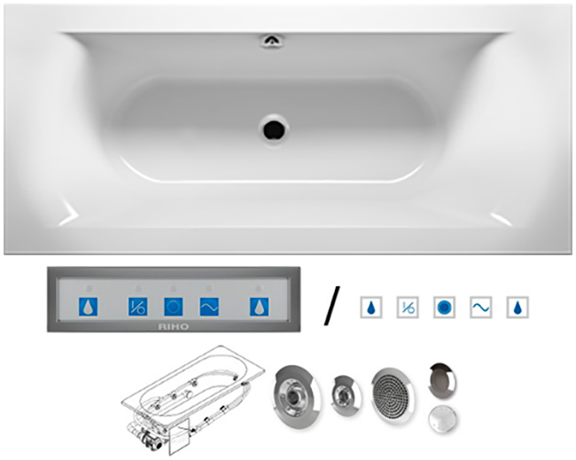 BB4200500000000_pro6 Ванна Riho Lima Santreyd - Вид №1