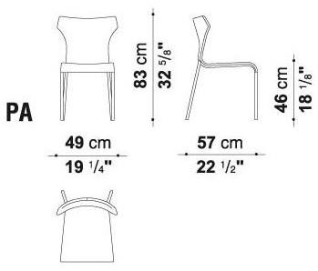 B&B Italia Мягкое кресло со съемным чехлом из ткани Papilio sun-id-1455505 - Вид №6