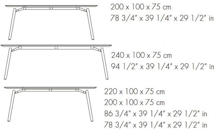 Bralco Рабочий стол из дуба Rail sun-id-1489363 - Вид №8