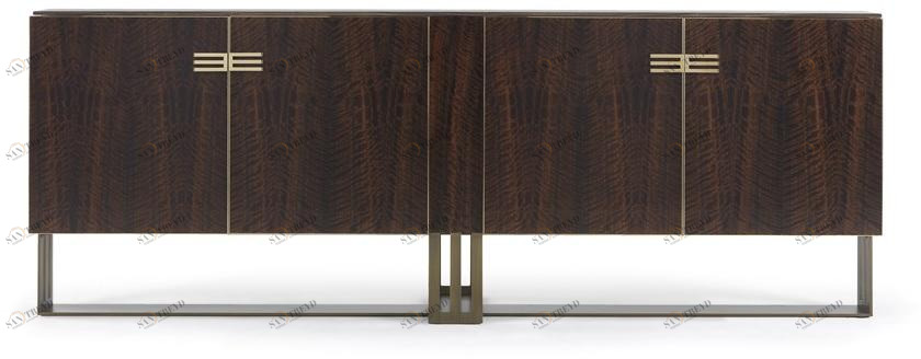 ETRO Home Interiors Буфет эвкалиптовый с распашными дверцами Klee E.kle.113.a