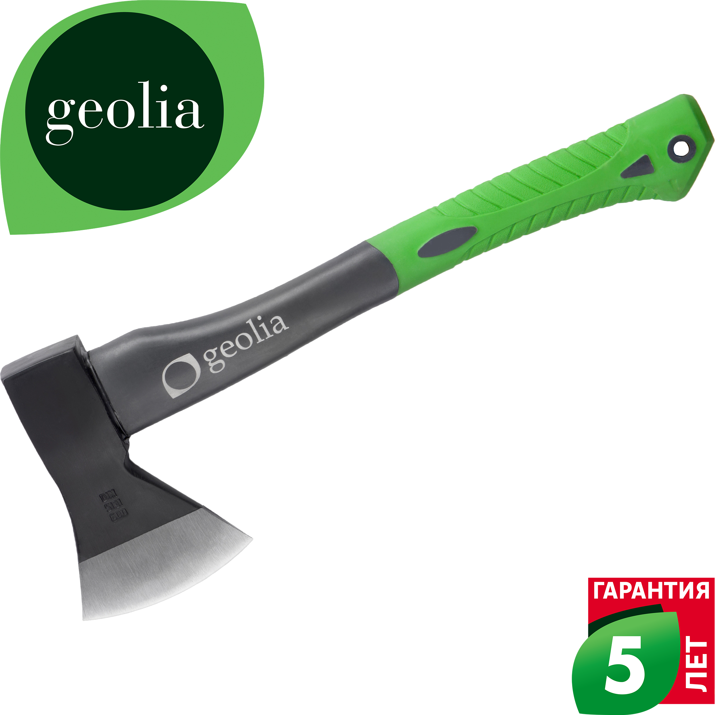 81966073 Топор фиберглассовая ручка 0.6 кг STLM-0015867 GEOLIA