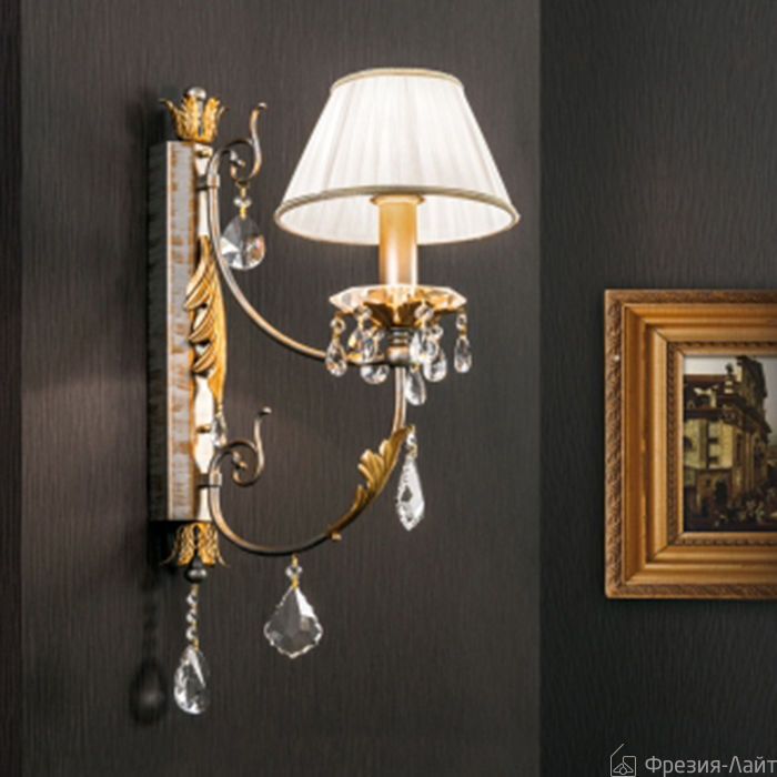 Orion WA 2-1301/1 silber-gold/2406 weis бра 105524