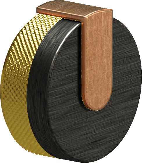 E-8089-R1BOX-L1BRG-AU-T Замыкающий клапан 3/4“ - Внешняя часть GRAFF MOD+