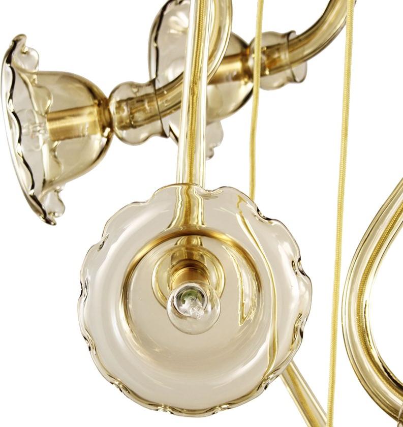 MULTIFORME Подвесной светильник из дутого стекла Ikebana Ss3370-9 - Вид №1