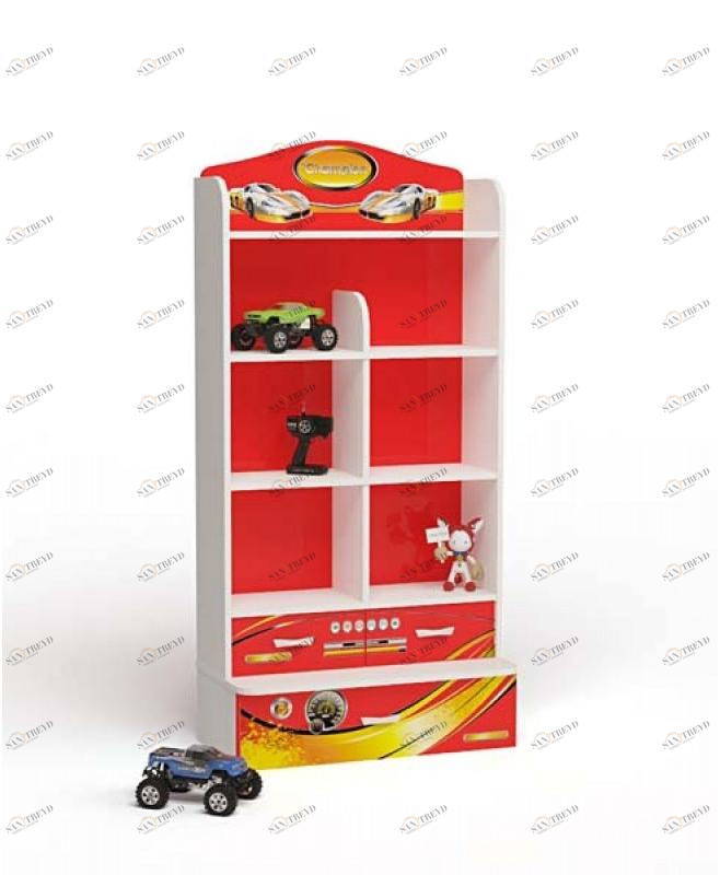 Стеллаж широкий ABC-KING Champion красная 4631148150201