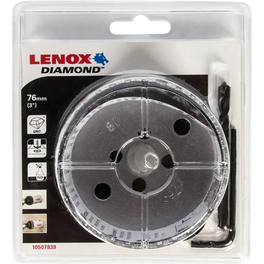 Коронка по керамике с алмазными сегментами Lenox 76 мм STLM-2142571 - Вид №3