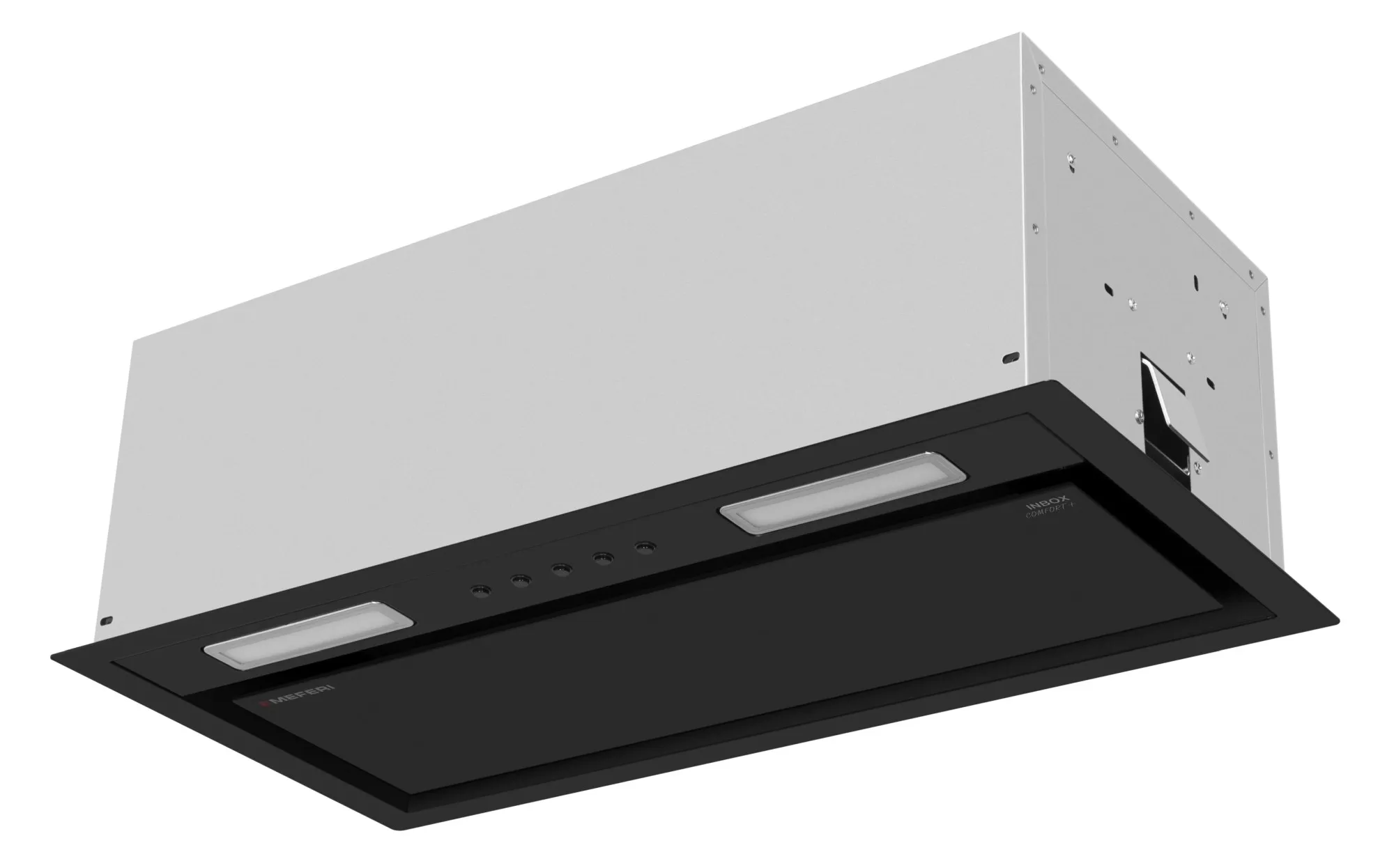 9270643 Вытяжка полновстраиваемая Meferi INBOX60BK COMFORT PLUS черный/черный STDN-0036927 - Вид №3
