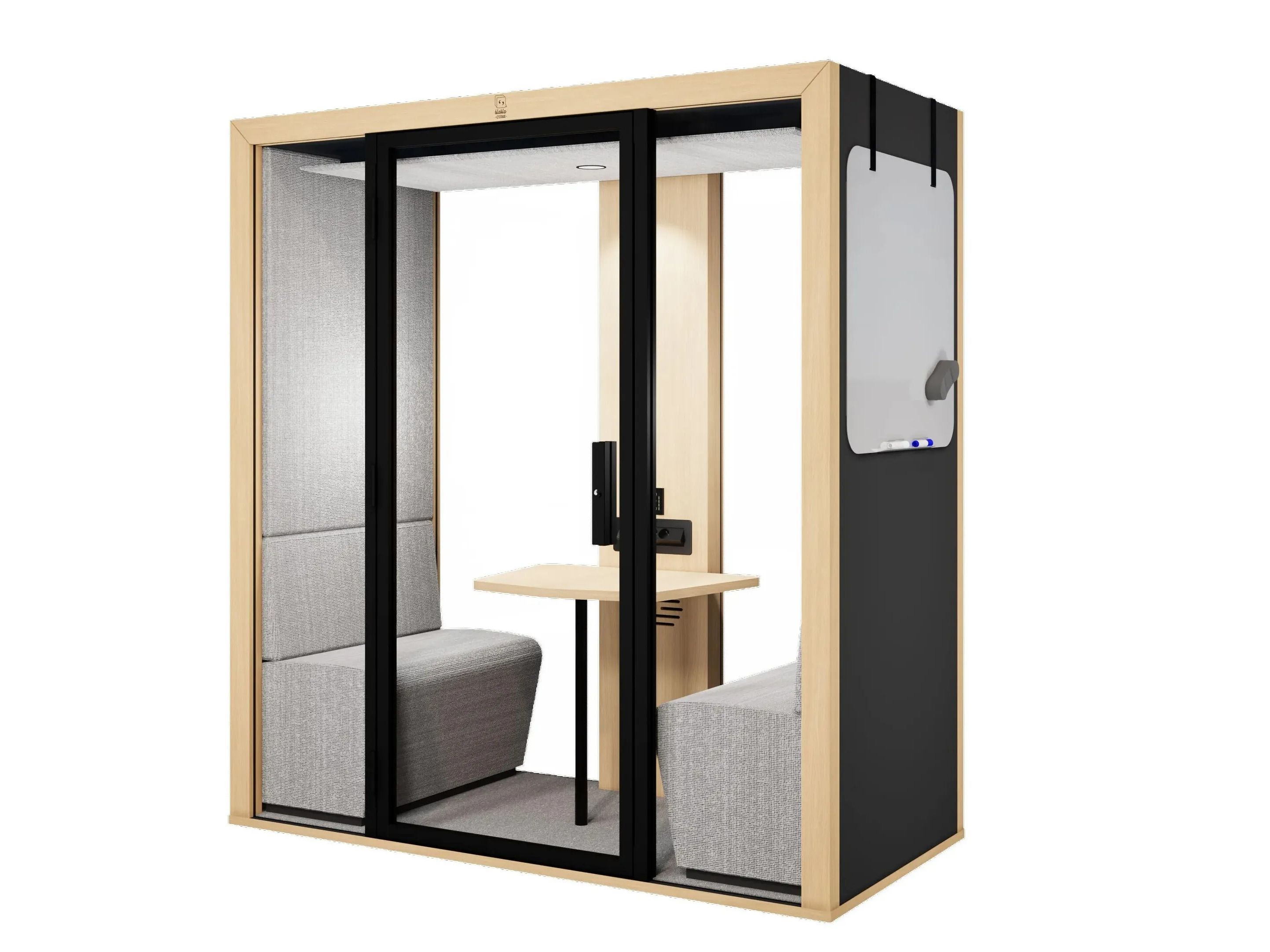 Акустическая офисная кабина со встроенным освещением Blabla-Cube бюро ARCH-00024300 - Вид №2