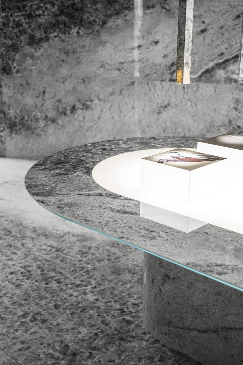 ARIOSTEA Настенная / напольная плитка из керамогранита с эффектом мрамора Ultra crystal-quartz sun-id-1377510 - Вид №2