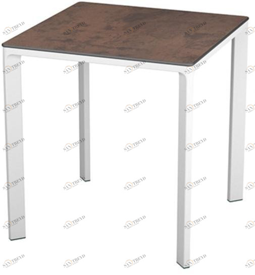 Ezpeleta Квадратный садовый стол из алюминия и hpl  Mhk-meec 