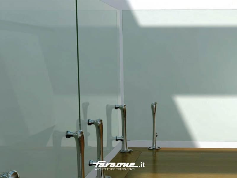 FARAONE Парапет из нержавеющей стали и стекла sun-id-1352228 - Вид №6
