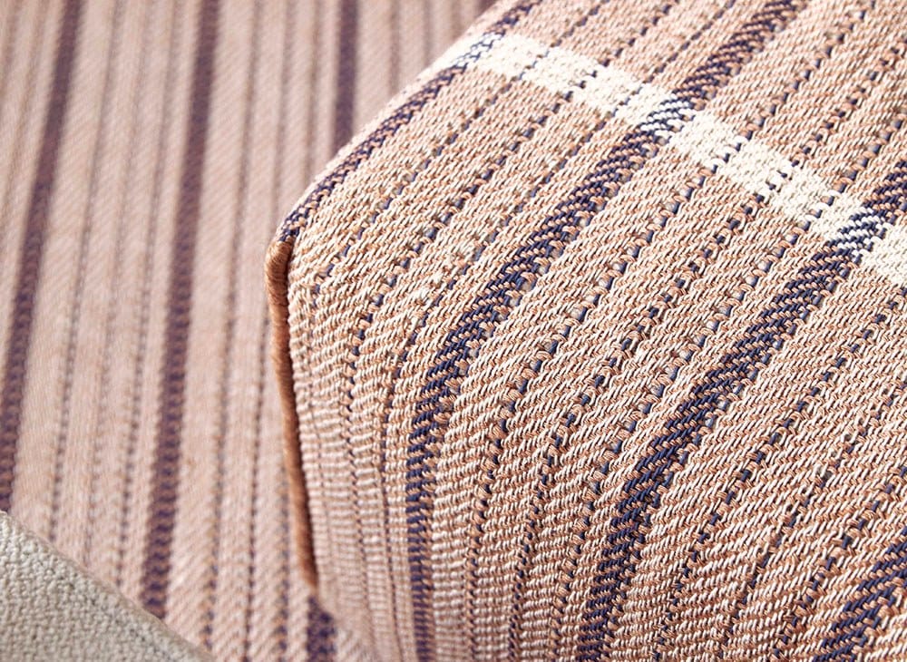 Квадратный пуф из шерсти, льна и хлопка GAN Reversible ARCH-00129356 - Вид №1