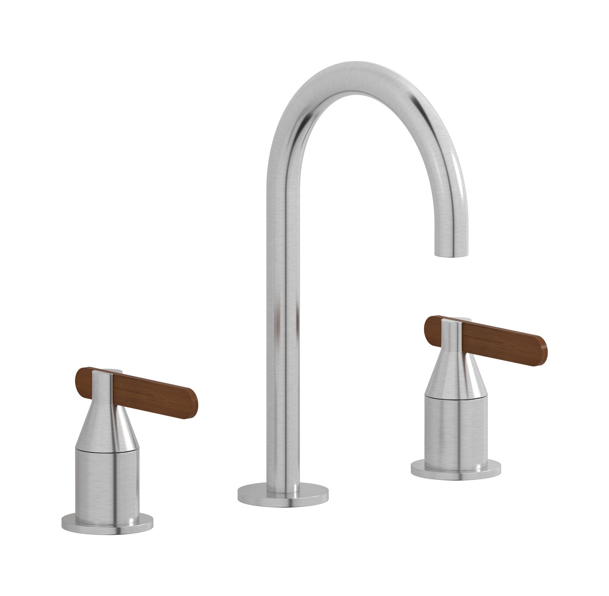 Смеситель для раковины с 3 отверстиями для пола с автоматическим сливом IB Soho ARCH-00026165 - Вид №3