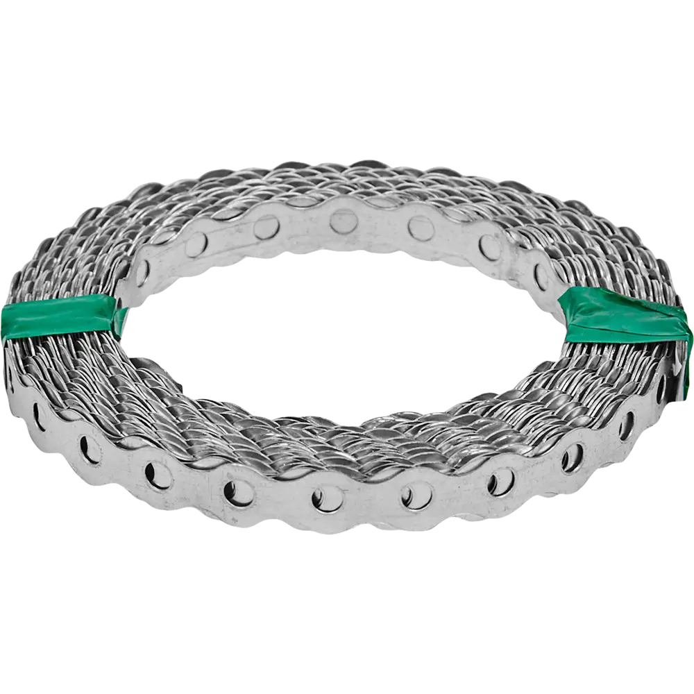 Перфорированная лента волна 12х05 10 м цвет серый Santreyd STLM-2187934