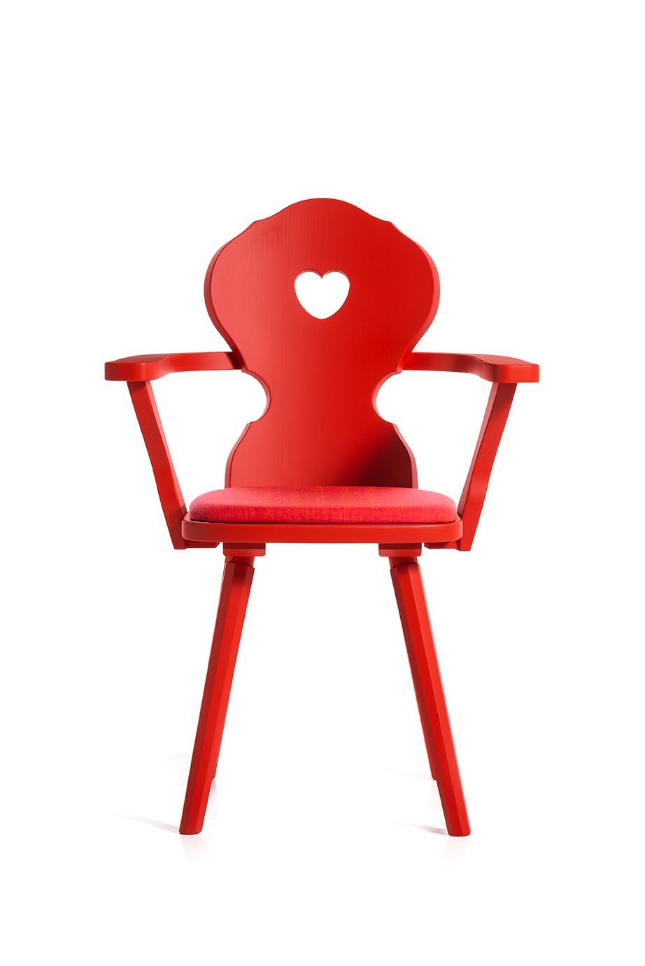 Деревянный стул с подлокотниками SIPA Монако ARCH-00138323 - Вид №1