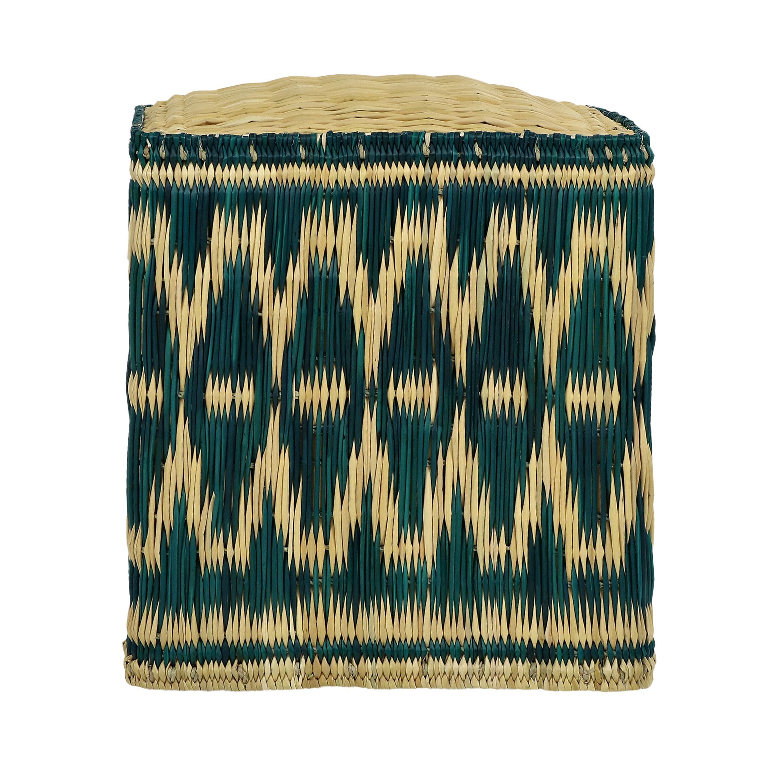 Квадратный пуф из камыша POMAX HASSIRA ARCH-00027824 - Вид №1