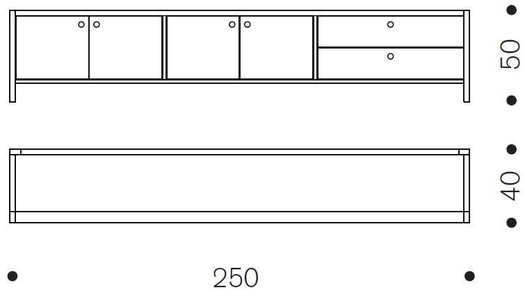 FIORONI Комод из дуба с распашными дверцами и ящиками sun-id-1479166 - Вид №13