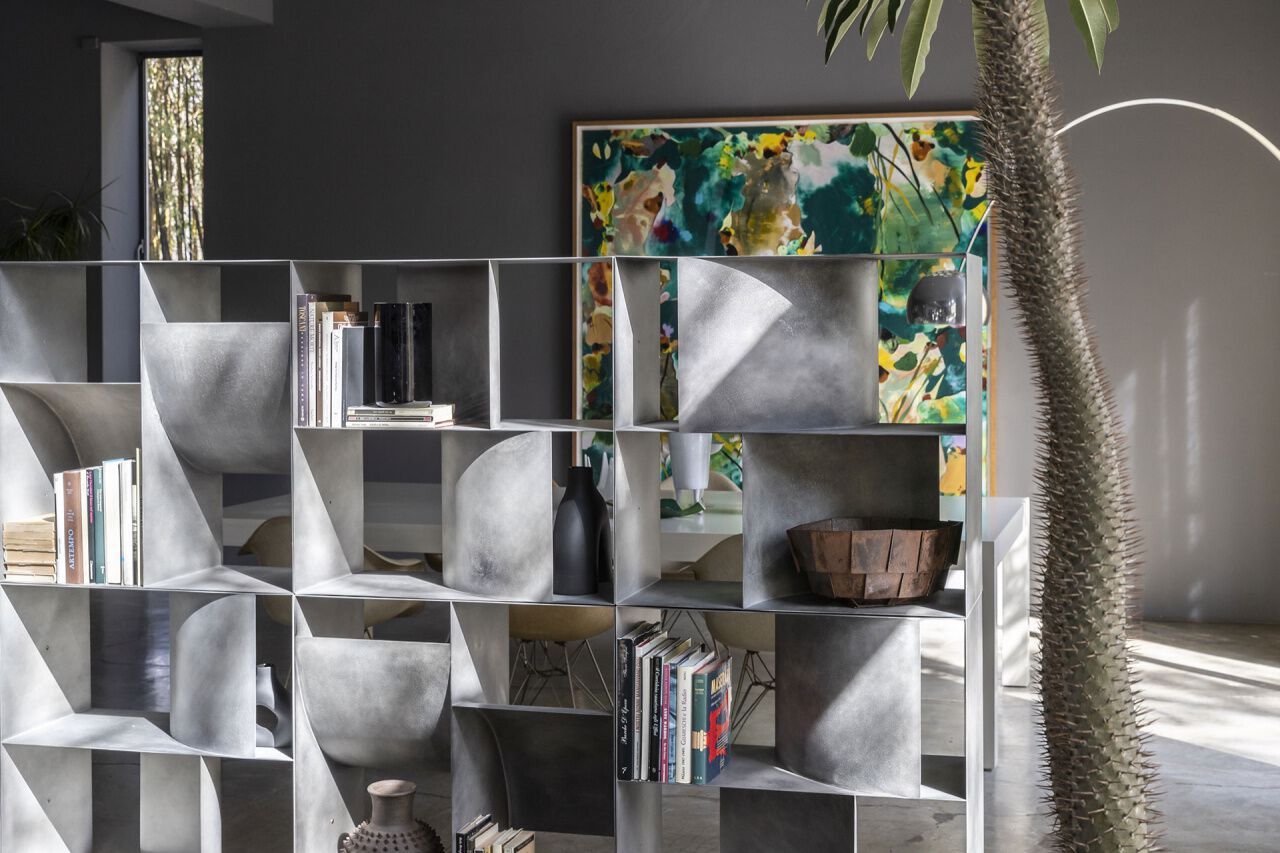 Книжный шкаф из металла Mogg Джадд ARCH-00070812 - Вид №4