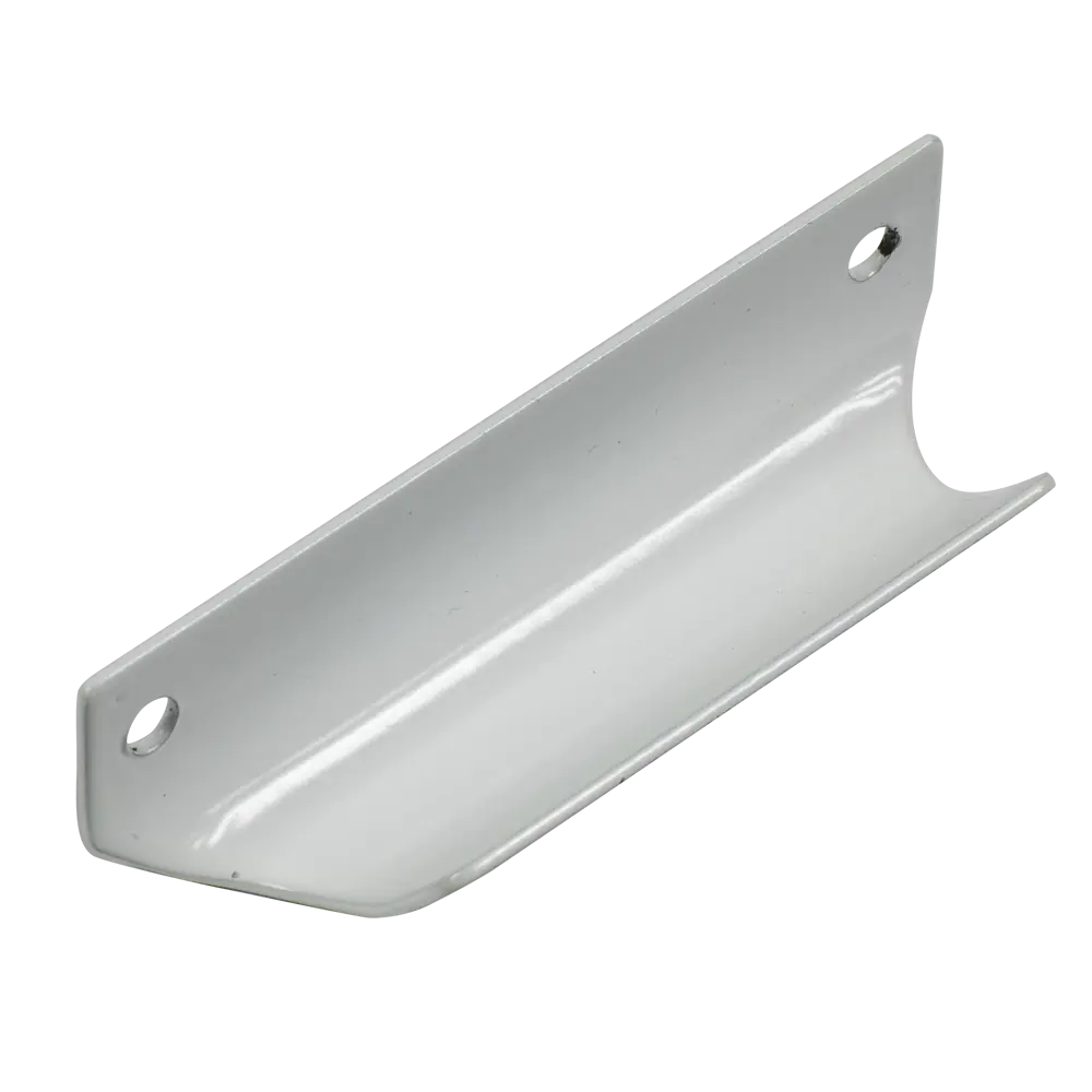 Ручка для балконной двери металл, цвет белый ЛЕВША STLM-2002856