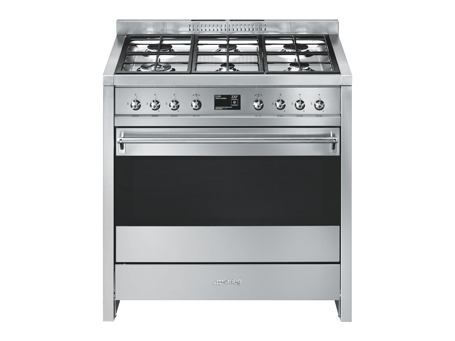 Отдельно стоящая кухня с газовой плитой Smeg классическая ARCH-00104623