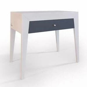 Тумба прикроватная Still, светло-серая, большая, без полки