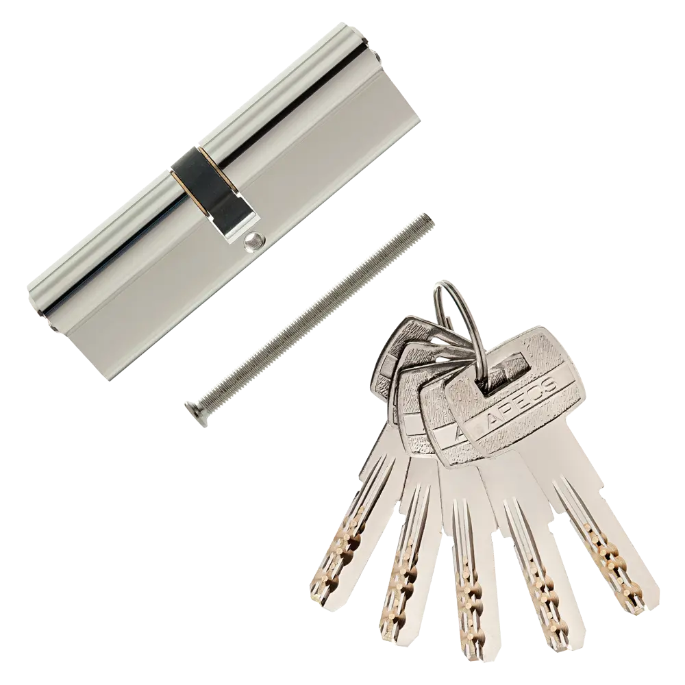 Цилиндр Apecs SM-100-NI, 50x50 мм, ключ/ключ, цвет никель ЦИЛИНДР APECS SM-100-NI КЛЮЧ-КЛЮЧ STLM-2058579 - Вид №1