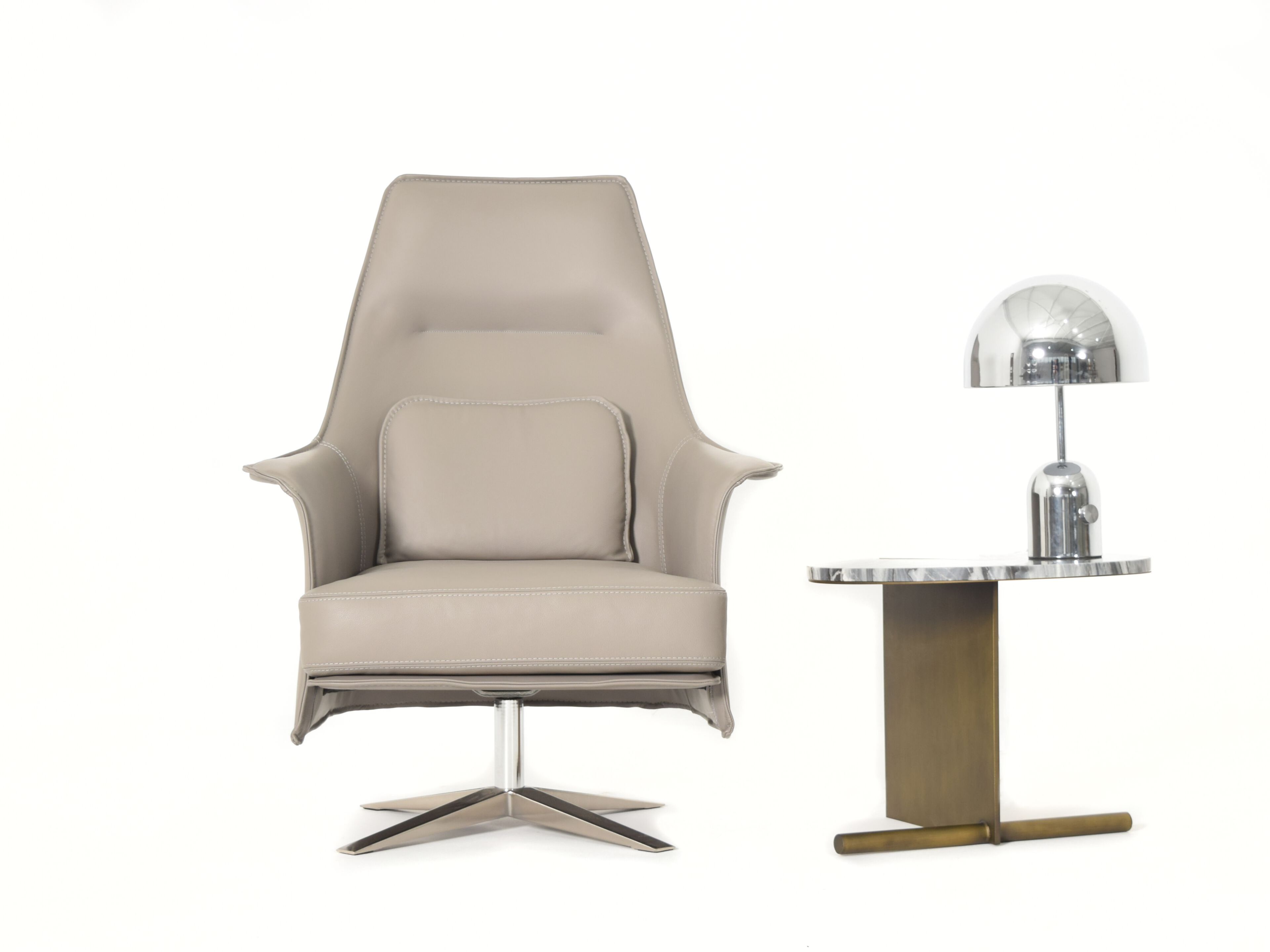 Кожаное кресло с подлокотниками ABLE MONACO ARCH-00104795 - Вид №4