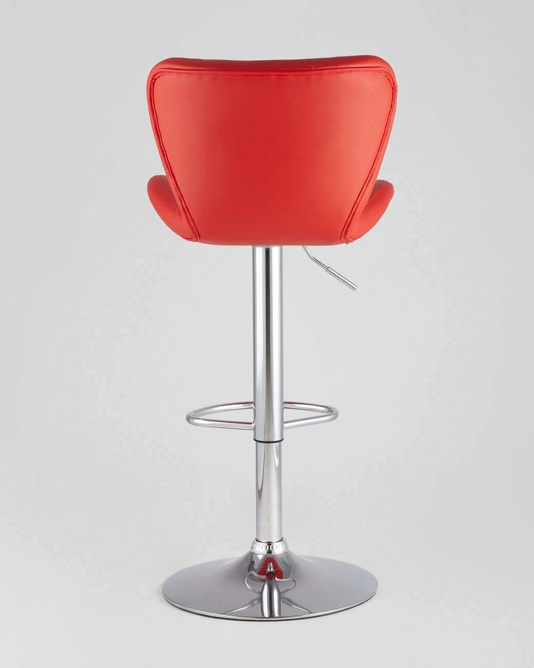 Стул барный со спинкой красный из экокожи Porsche STOOL GROUP  00-3945967 Красный  - Вид №4