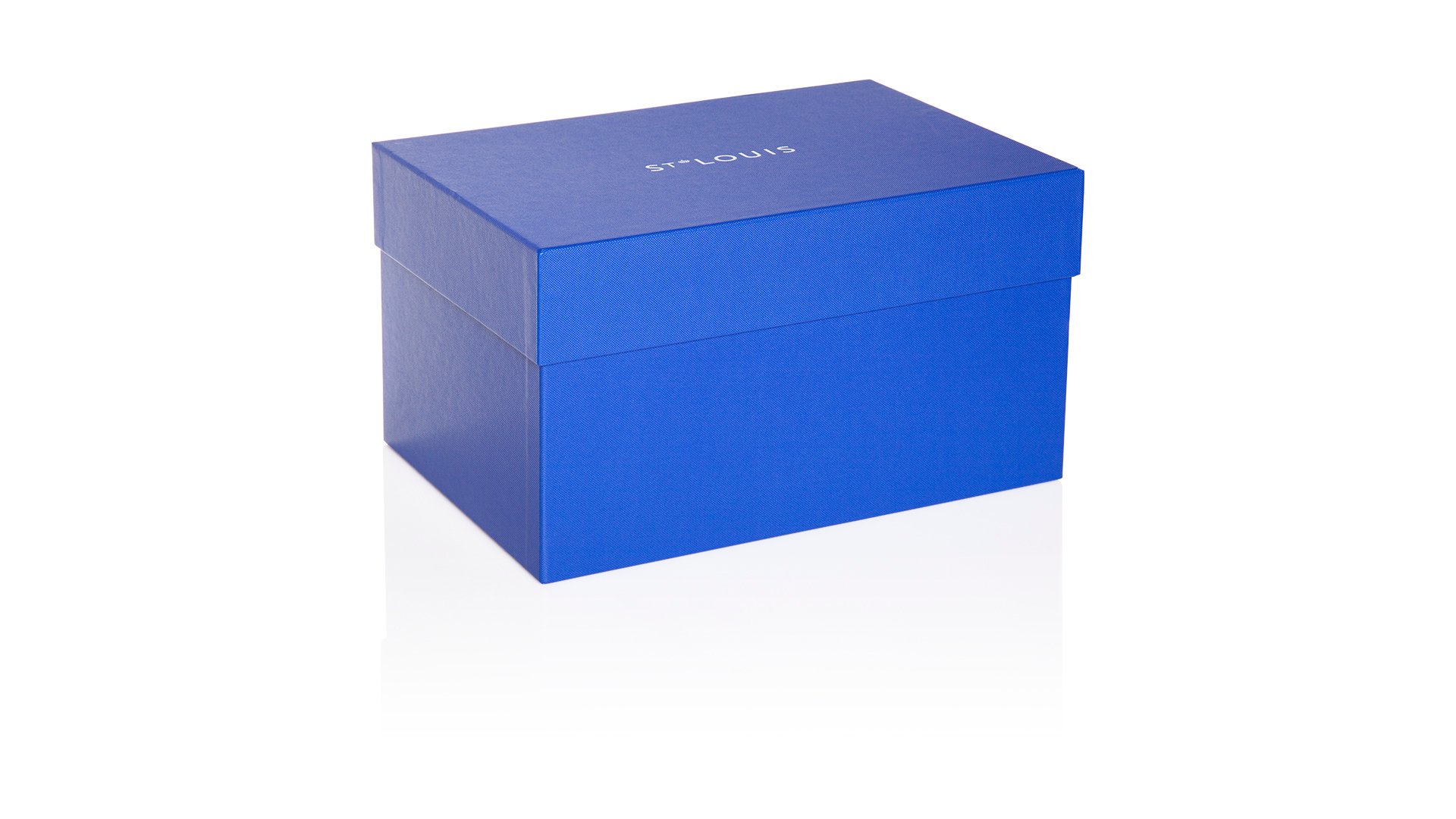 10614111 St. Louis Ваза St. Louis "Томиссимо" 28см (голубая) Хрусталь  - Вид №1