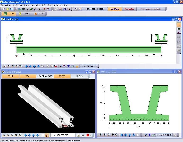 Aztec Informatica Конструктивный расчет балок в с.п.д sun-id-1440913 - Вид №1