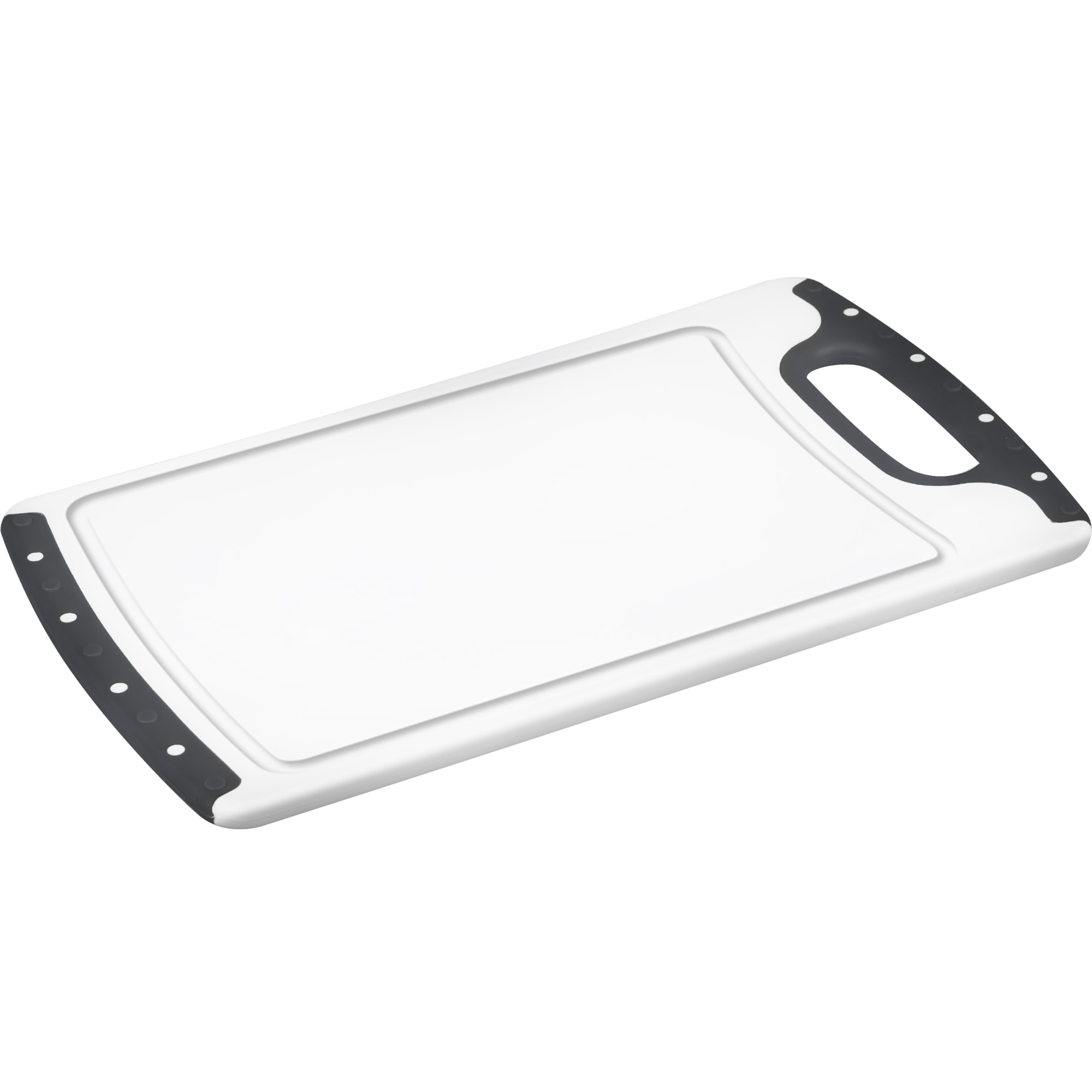 18581851 Разделочная доска 295x175x8 мм, цвет белый/чёрный Santreyd  - Вид №1