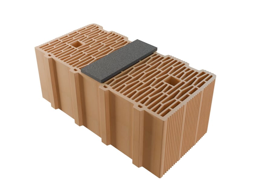 Блок кирпичной кладки SIAI POROTON® 600 тонкие перегородки ARCH-00023308