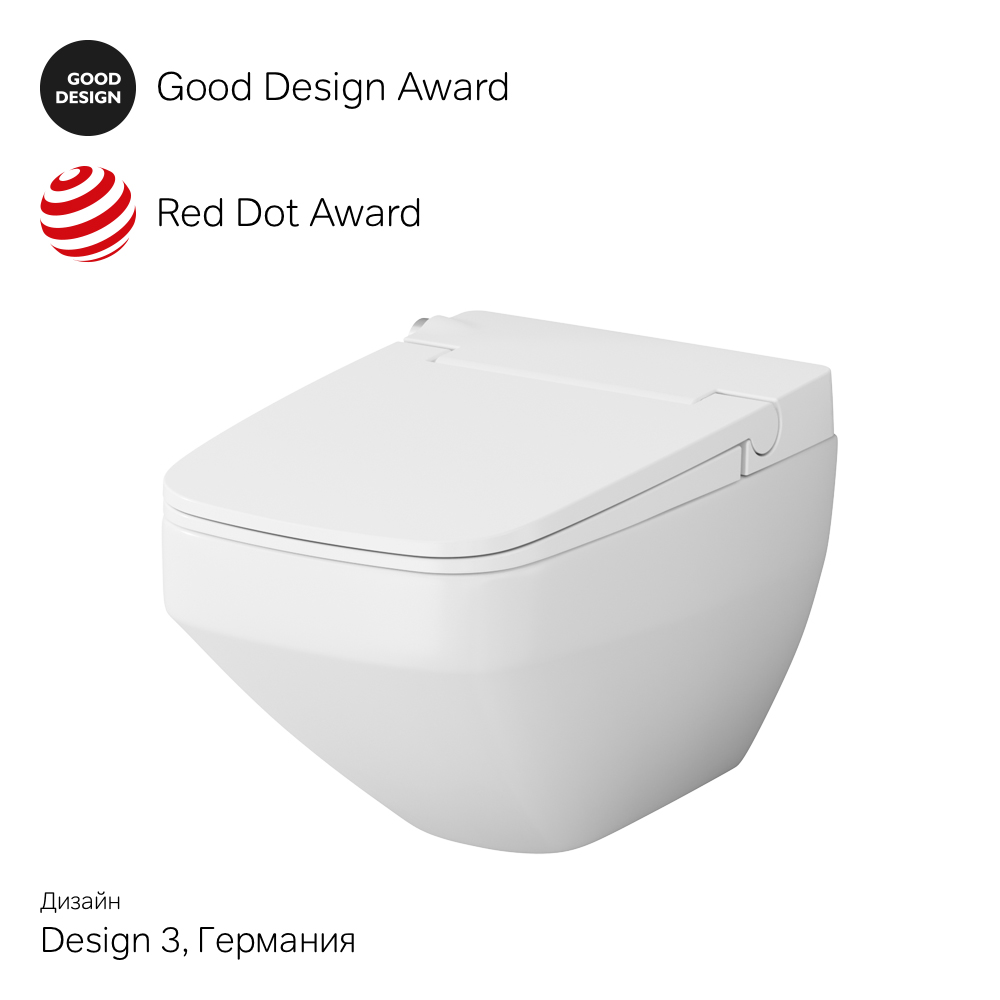 CCC50A1700SC Inspire V2.0 подвесной унитаз с интегрированным электронным биде TouchReel AM.PM Inspire 2.0  - Вид №7