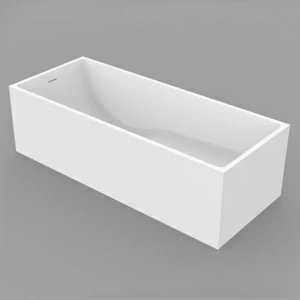 Dimasi Ванна прямоугольная отдельностоящая Jade Tub белая