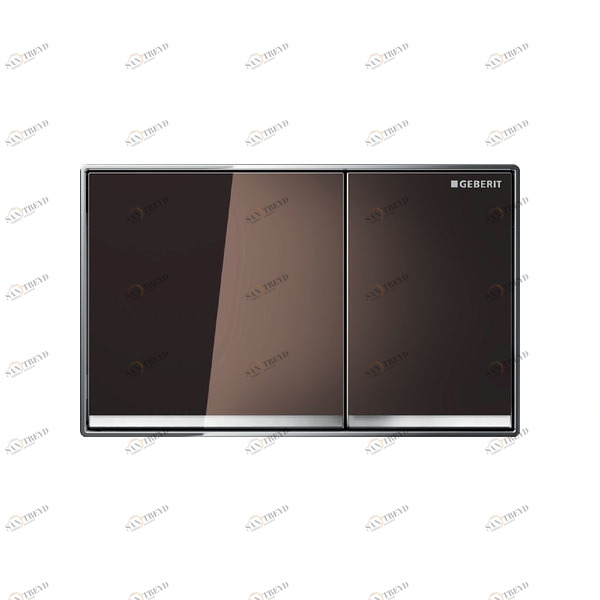 Смывная клавиша Geberit Omega 60 умбра 115.081.SQ.1 Santreyd 