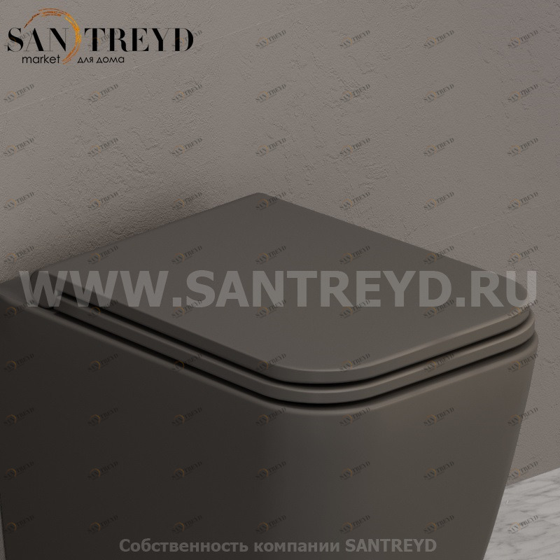 ST022AT Крышка сиденье для унитаза Ceramica Globo STONE