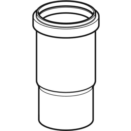 371.700.16.1 Компенсаторная муфта Geberit PE Geberit  - Вид №1