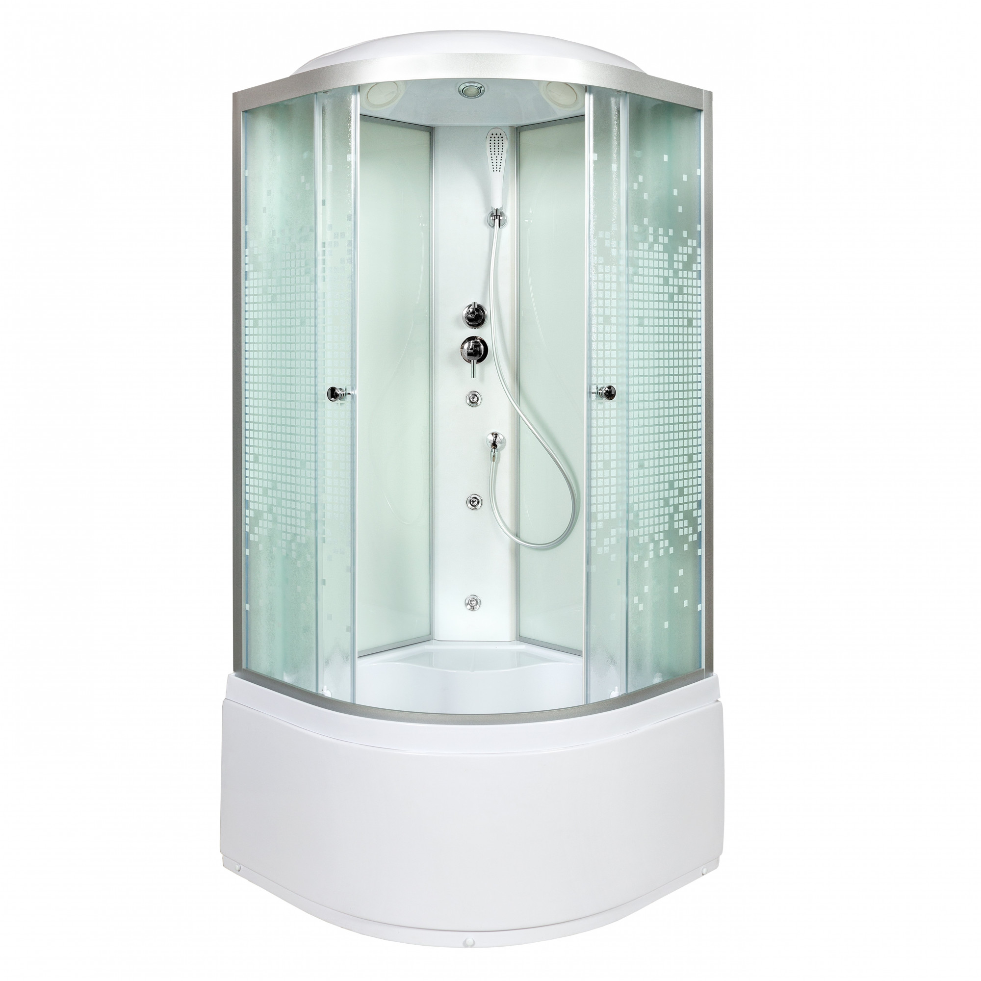 А01 LED Душевая кабина DETO Серия А L 990 с гидромассажем